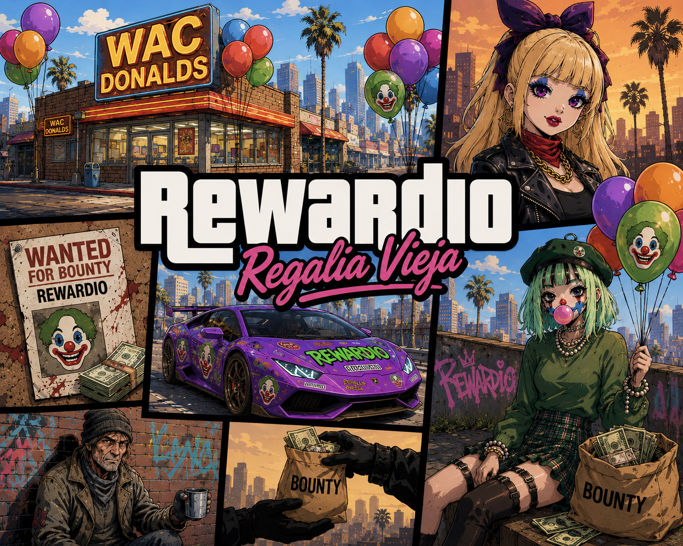 Rewardio Regalia Vieja launch artwork